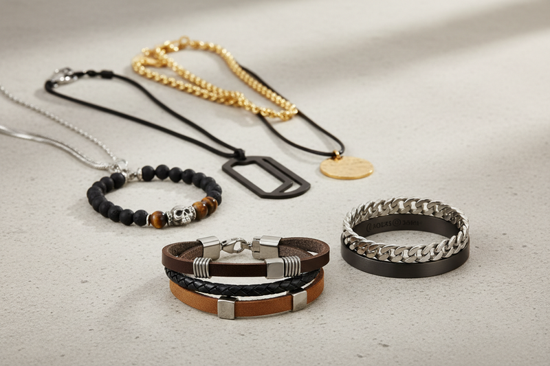 BRACELETS & CHAINS for man 